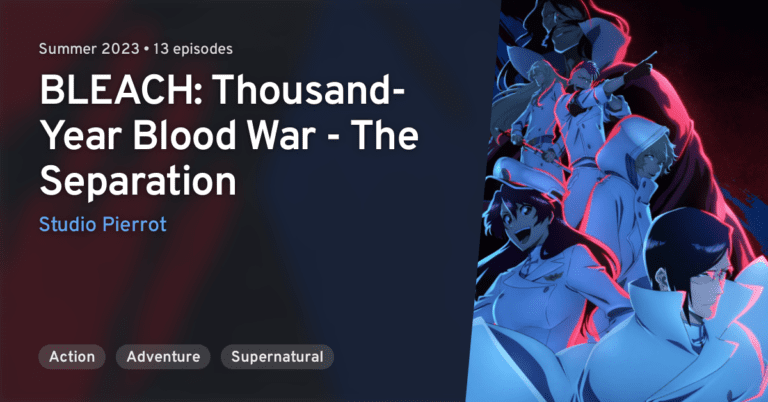 Bleach: Sennen Kessen-hen – Ketsubetsu-tan – Episódio 1