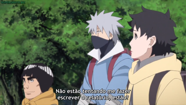 Boruto – Episódio 111 – O Pergaminho dos Ninjas do Vapor! O Rei da Mirai!