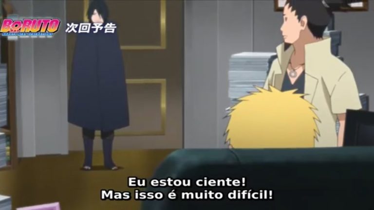 Boruto – Episódio 112 – Conferência da Seleção Chunin