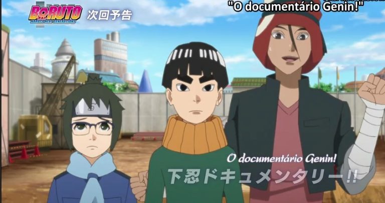 Boruto – Episódio 48 – O documentário Genin!
